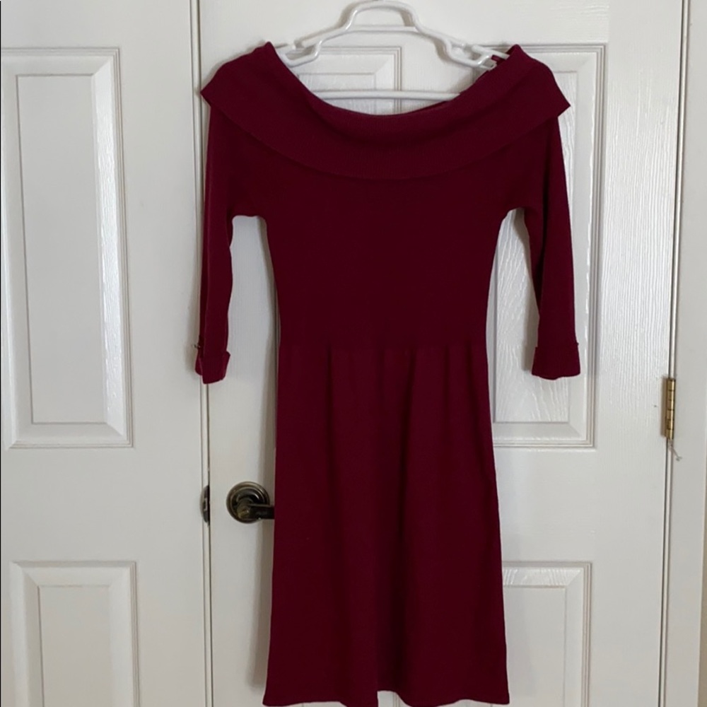 Beautiful Cranberry dress. Excellent condition
